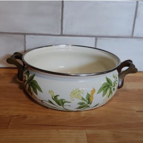 Vintage ASTA Enamel Sweet Honeysuckle Vine Set - Picture 13 of 13